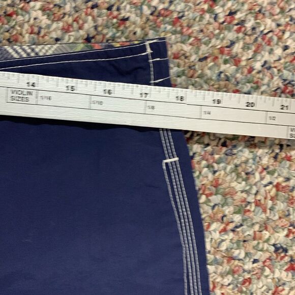 Polo Ralph Lauren Navy Cargo Drawstring Shorts Swim Trunks Size Medium - Picture 13 of 16